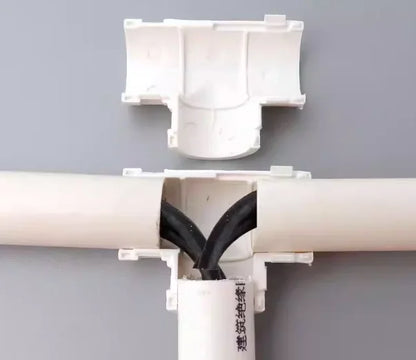 Isolierter Kabelkanal, Kabelabdeckung, lackierbarer Kabelkanal, PVC-Split-Kabelkanal, Kabelführungssystem, Kabelkanal-Kit
