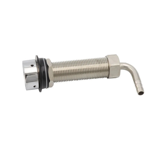Fassbier Wasserhahn Schaft Montage 92,5mm Lange Schaft Mit Ellenbogen Schwanz für UNS Typ Bier Tap Fass Kegerator Tap abgabe