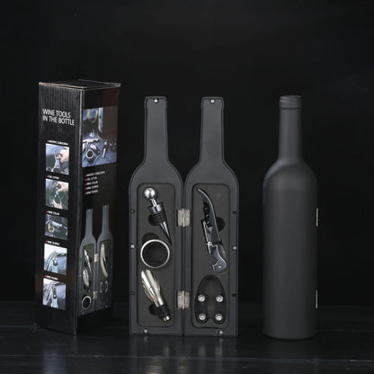 Premium-Weinwerkzeugset – 3/5-teiliges Set mit Korkenzieher und Zubehör, perfekt für Geschenke, Reisen und Heimbars