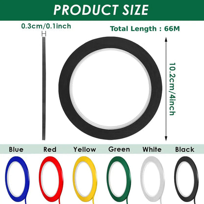 3/5/10/15 mm breites Grafikband, Nadelstreifenbänder, Gittermarkierungsbänder, Whiteboard-Gitterband, selbstklebendes Künstlerband für DIY-Kunst