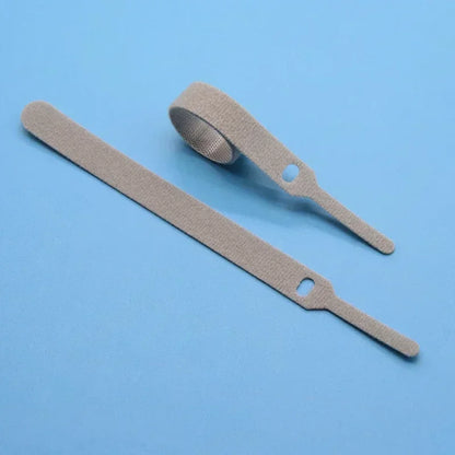 10 ~ 1000 Stück 7 Farben Nylon Kabelbinder Haken Schlaufenlänge 150 mm Backpackers Wanderer Leitungsgürtel Rückenfreier Datenleitungsgurt Magischer Aufkleber