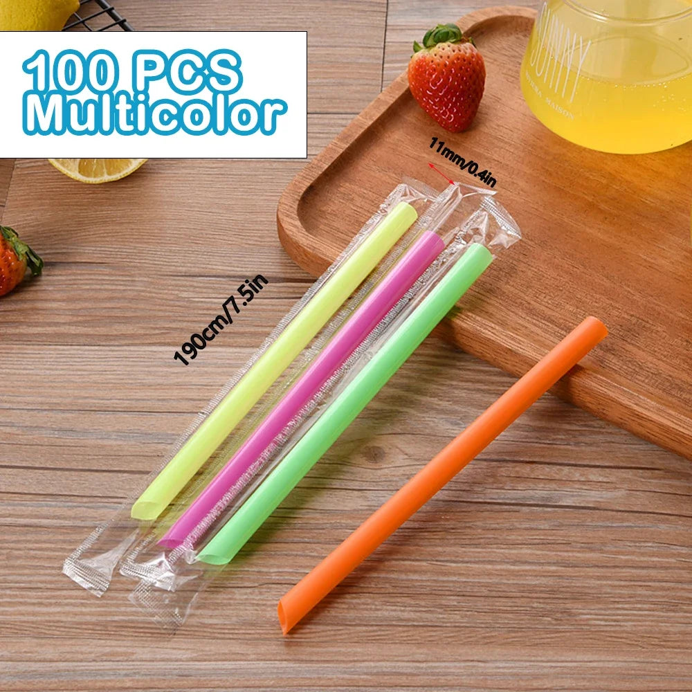 50/3000/5000pcs Trinkhalme bunte Hochzeits feier Milch Tee Bar Küche Cocktail Getränk Stroh nach Hause Cola Stroh Großhandel