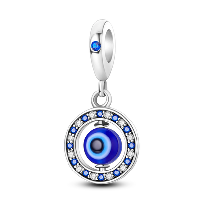 Charm-Anhänger aus Silber 925, blaue Serie, passend für Armbänder, Charms, DIY, originelle Mode-Anhänger für Schmuckherstellung