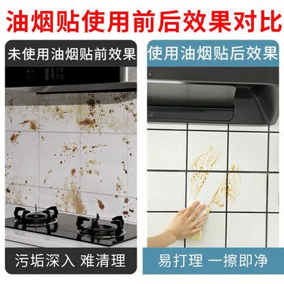 Küche wasserdicht und öl beständig Hoch temperatur aufkleber unsichtbar transparent klebstoff frei selbst klebend