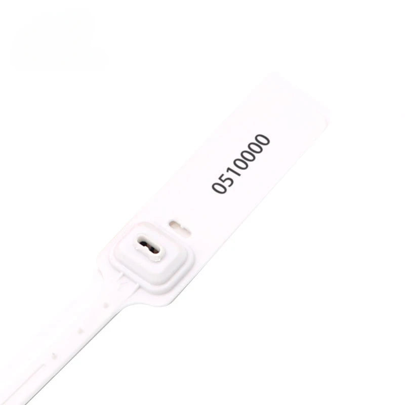 100PCS Anti-Diebstahl Draht Dichtungen Länge 30cm Einweg Kunststoff Dichtungen Selbstsichernde Kabelbinder Maquina De Descascar Fio