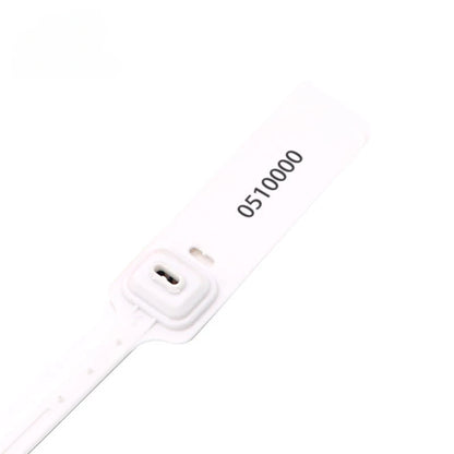100PCS Anti-Diebstahl Draht Dichtungen Länge 30cm Einweg Kunststoff Dichtungen Selbstsichernde Kabelbinder Maquina De Descascar Fio