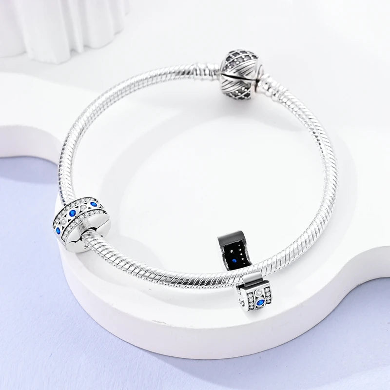 Heiße Verkäufe 925 Sterling Silber Charms Perlen Teufel Auge Fatimas Hand Kreuz Perlen Fit Original Armband Frauen DIY schmuck Geschenke