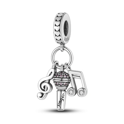 Charms aus 925er-Sterlingsilber, Flugzeug, Reisepass, Elefant, Perlenanhänger, passend für Original-Armbänder, für Frauen, Geburtstag, Modeschmuck, Geschenk