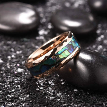 Mode Wikinger Baum des Lebens Edelstahl Abalone Muschel ringe für Männer Odin Norse Wikinger Runen ringe Retro Amulett Schmuck Geschenk