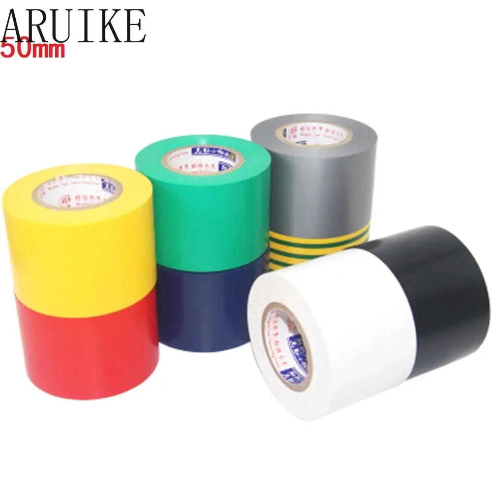 5 cm (50mm) breites Isolierband Isolierband wasserdichtes PVC 18m lang Hoch temperatur 5 cm