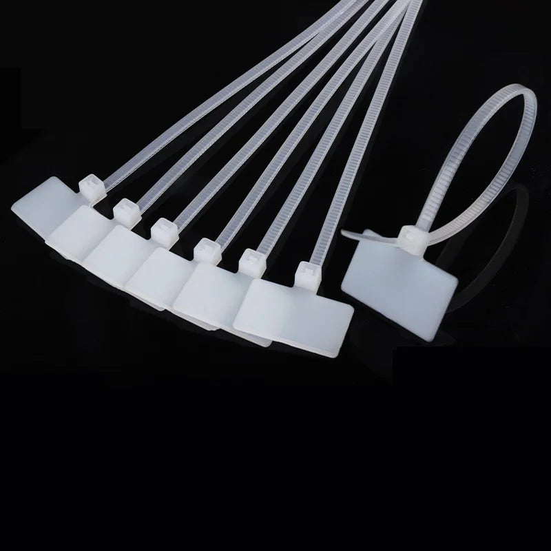 Nylon-Kabelbinder, Kunststoff-Schlaufenbinder, Marker, Etikett, Kabel, selbstsichernde Kabelbinder, Büro, Kunststoff-Schlaufenbinder, Drahtwickel, Befestigungsgurte