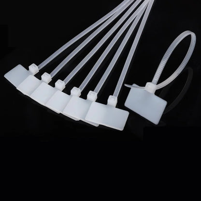 Nylon-Kabelbinder, Kunststoff-Schlaufenbinder, Marker, Etikett, Kabel, selbstsichernde Kabelbinder, Büro, Kunststoff-Schlaufenbinder, Drahtwickel, Befestigungsgurte
