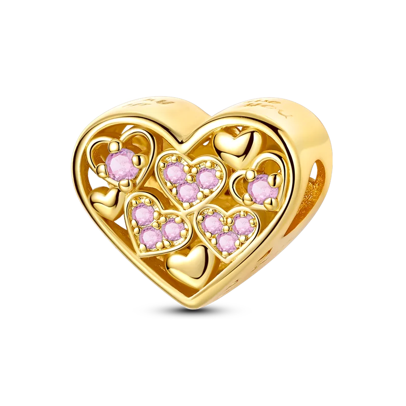 Golden Series Charms aus 925er-Sterlingsilber, zu öffnender Wal-Schmetterlings-Sonnen-Anhänger, CZ-Zirkon, passend für Original-Armbänder, DIY-Schmuck