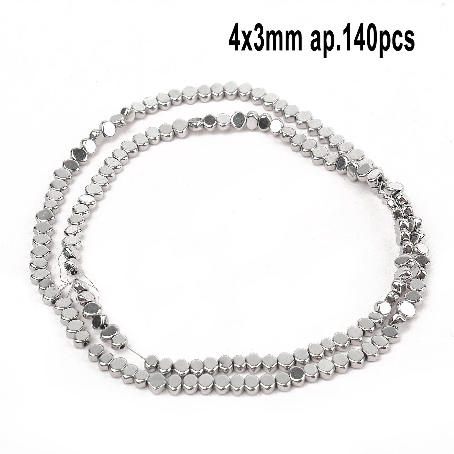 Großhandel AAA Rhodium Hämatit Perlen Charms Herz Stern Rohr Facettierte Runde Unregelmäßige Geometrische Form Perlen Für Schmuck Machen