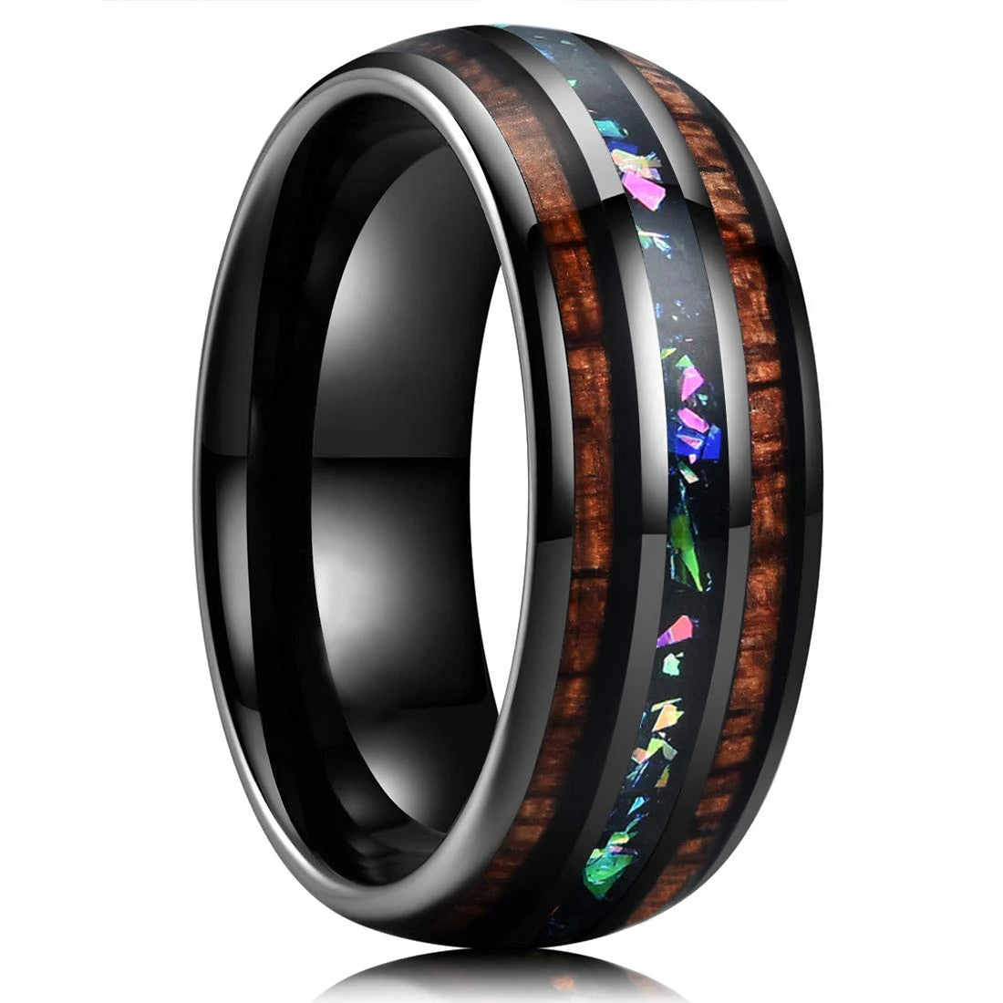 Mode Wikinger Baum des Lebens Edelstahl Abalone Muschel ringe für Männer Odin Norse Wikinger Runen ringe Retro Amulett Schmuck Geschenk