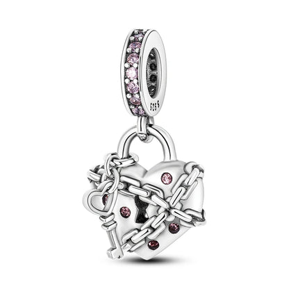 Charms aus 925er-Sterlingsilber, Flugzeug, Reisepass, Elefant, Perlenanhänger, passend für Original-Armbänder, für Frauen, Geburtstag, Modeschmuck, Geschenk