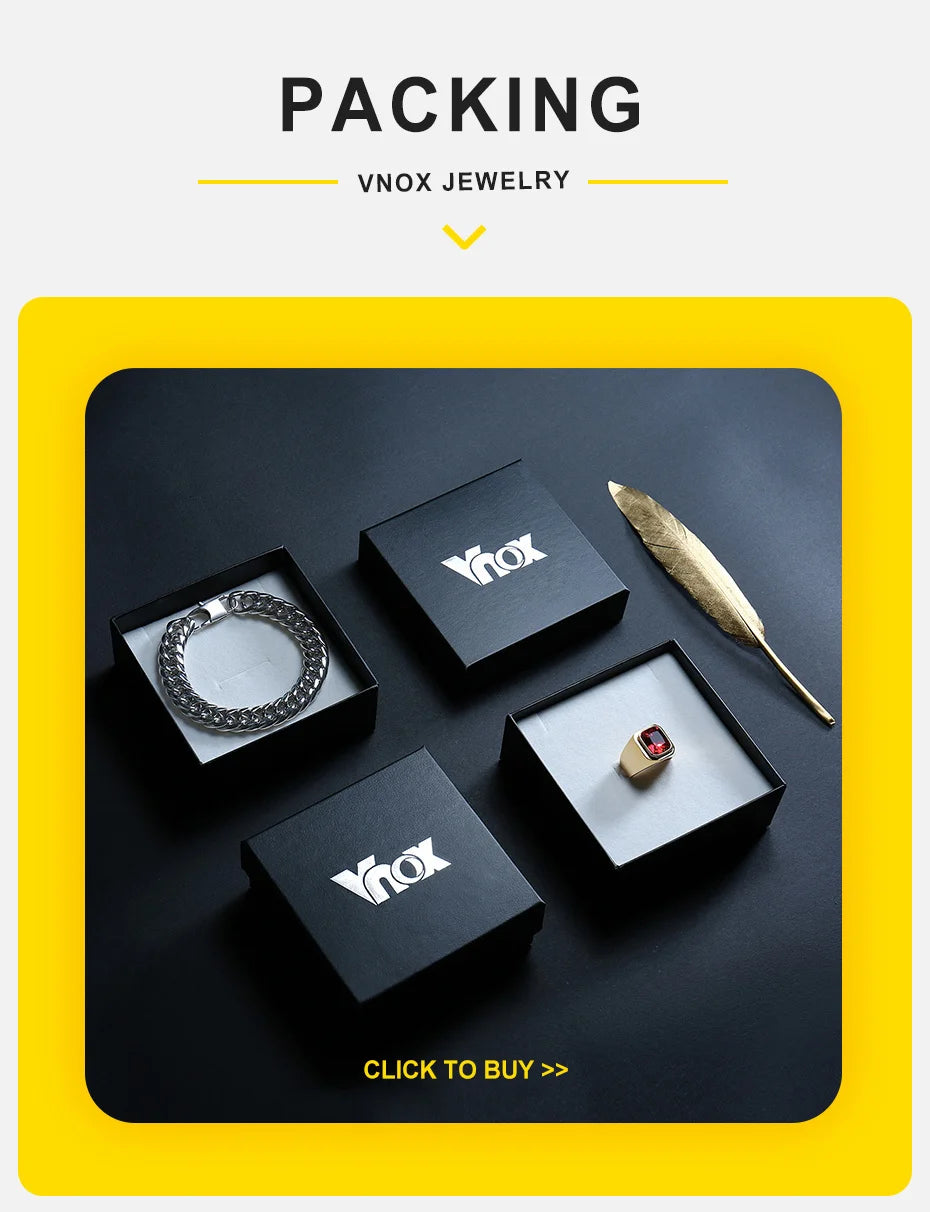 Vnox Vintage-Halsketten mit keltischem Knoten-Anhänger und Mondstein-Intarsien für Männer und Frauen, Hexenknoten-Kragen-Schmuck mit Box-Kette