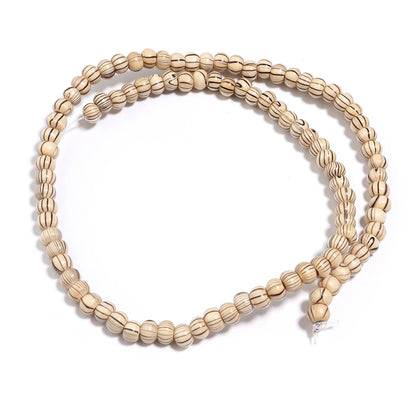 Louleur Hohe Qualität Vintage Natürliche Große Loch Holz Perlen Für Halskette Armband Charms für Diy Schmuck Machen Haar Zubehör