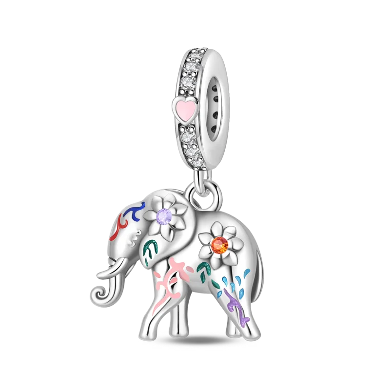 Neue Original 925 Sterling Silber Tier Serie Charms Nette Capybara Elefant Katze Anhänger Perlen Fit Armband DIY Schmuck Kennzeichnung