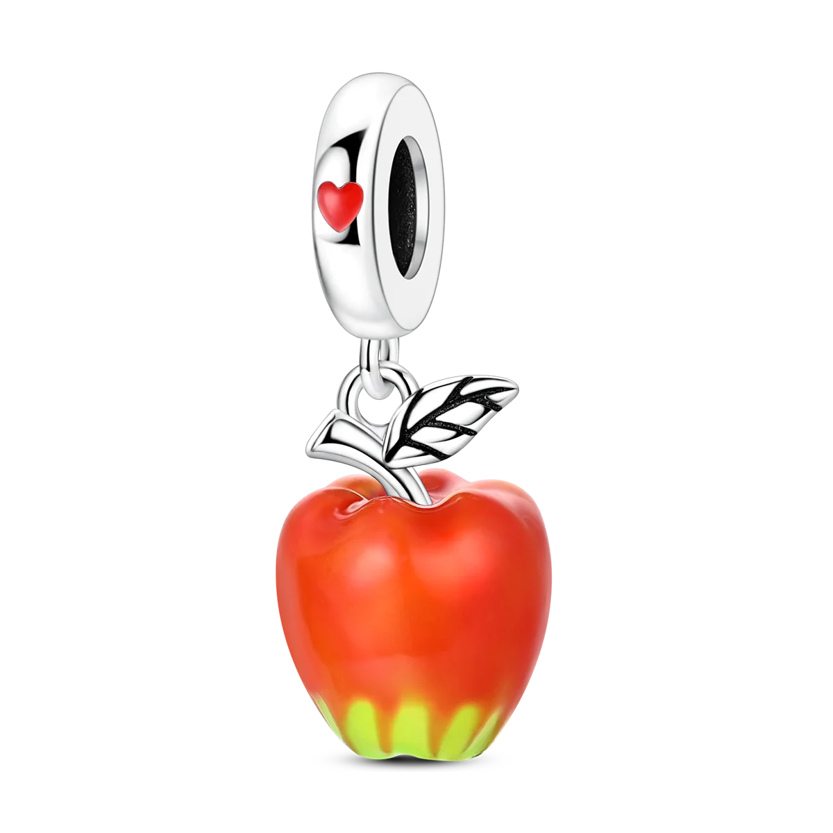 Obst-Charm-Perle aus 925er Silber, Erdbeere, Kirsche, Avocado-Anhänger, passend für Original-Armbänder, DIY-Modeschmuck