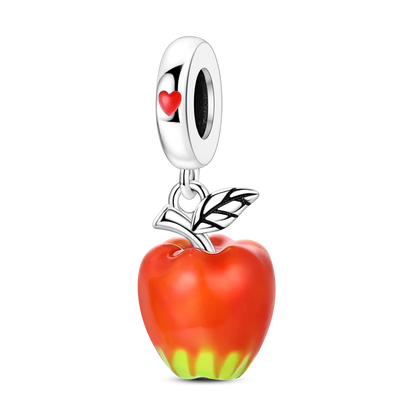 Obst-Charm-Perle aus 925er Silber, Erdbeere, Kirsche, Avocado-Anhänger, passend für Original-Armbänder, DIY-Modeschmuck