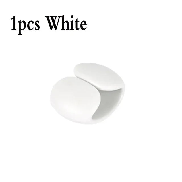 1-20PCS Tragbare Kabel Clips Desktop USB Ladekabel Management Wiederverwendbare Kabel Organizer Draht Halter Protektoren Hause büro