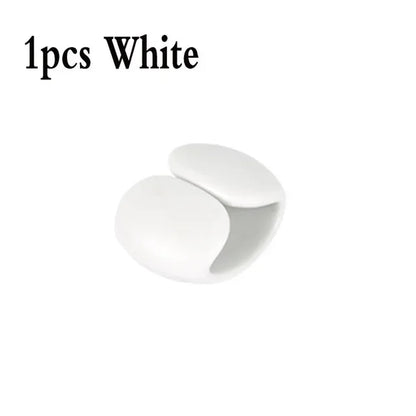 1-20PCS Tragbare Kabel Clips Desktop USB Ladekabel Management Wiederverwendbare Kabel Organizer Draht Halter Protektoren Hause büro