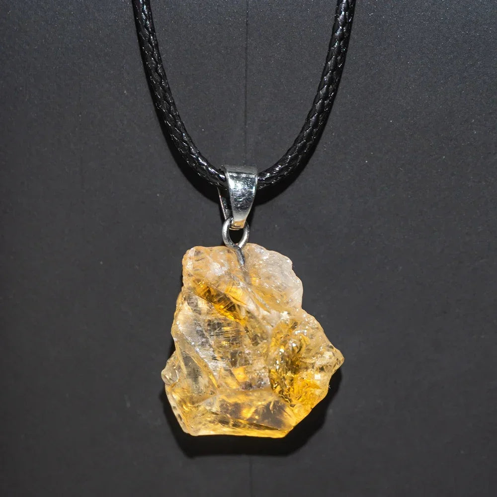 1PC Natürlicher Kristall Rohstein Amethyst Anhänger Energie Heilung Edelstein Amethyst Halskette Charms Chakra Halo Schmuck für Frauen