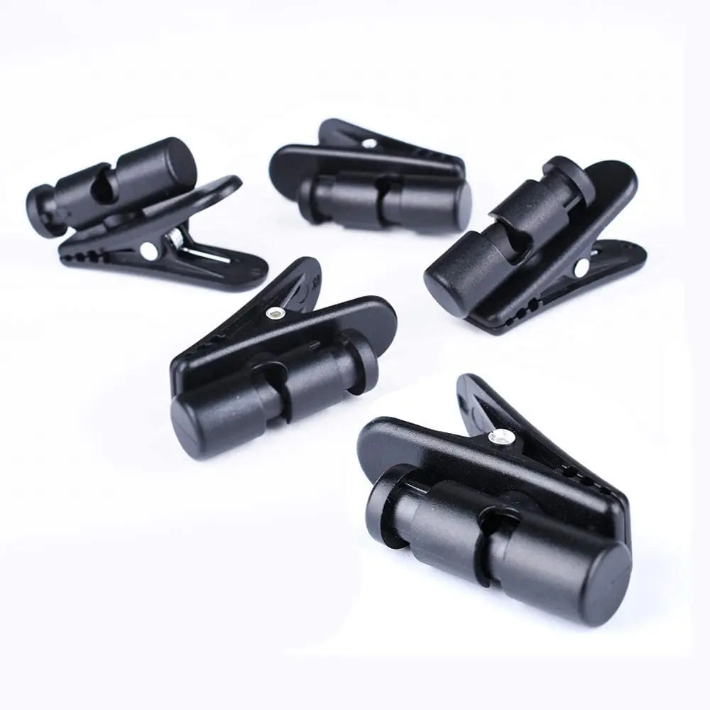 OKCSC Kabelclip Audio Line Kopfhörer Kabelklemme Halter 360° °   Drehbare Kopfhörer, Mikrofonkabelmanager, Kabelwickler mit fester Klemme