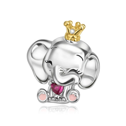 Animal Series Charms aus 925er-Sterlingsilber, Kaninchen, Katze, Pfau, Elefant, Türkei, Hund, passend für DIY-Armbänder, Halsketten, niedliche dekorative Geschenke