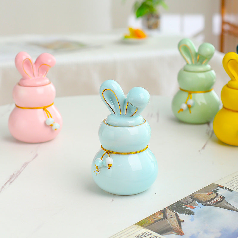 Mini Ceramic Urn for Human Cremation, Pet, Rabbit, Dog Ashes, Burial, Small Size