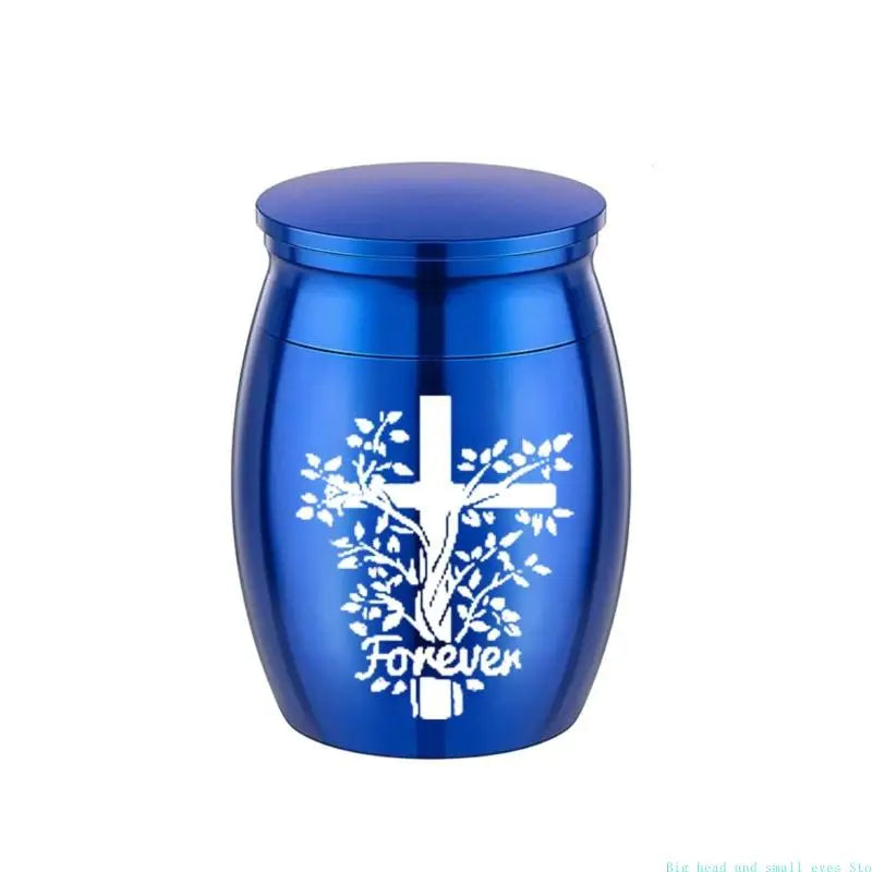 581c kreative Haustier -Einäscherung Schmuck Urne Sarg für Asche Sarg Urne Mini Jar