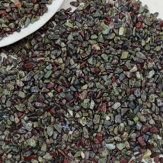 3–12 mm natürliche Drachen-Blutstein-Chips, Kies, Fels, Quarzkristall, Edelstein, Aquarium, Aquarium, Heimdekoration, Natursteine