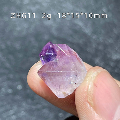 Naturstein Amethyst Skelett Kristall Cluster Mineralprobe Quarz Rohgestein Dekoration Rau poliert Heilung Geschenk