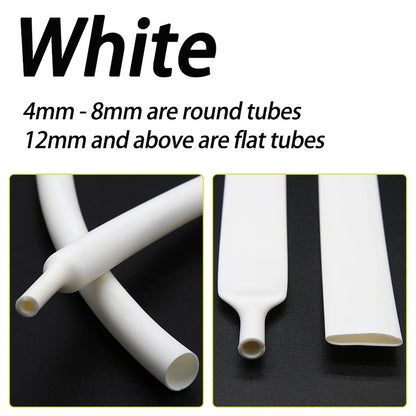 Wärmeschrumpfschlauch mit Kleber im Verhältnis 4:1, Durchmesser 4 mm – 52 mm, doppelwandige, mit Klebstoff ausgekleidete Polyolefin-Ummantelung für die Reparatur von Draht- und Kabelummantelungen