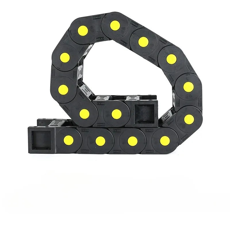 Offene Schlepp ketten brücke 30x38mm 30x50mm 30x57 30x77 30x103 geschlossene Kabel kette Schlepp draht träger verbesserte Übertragung
