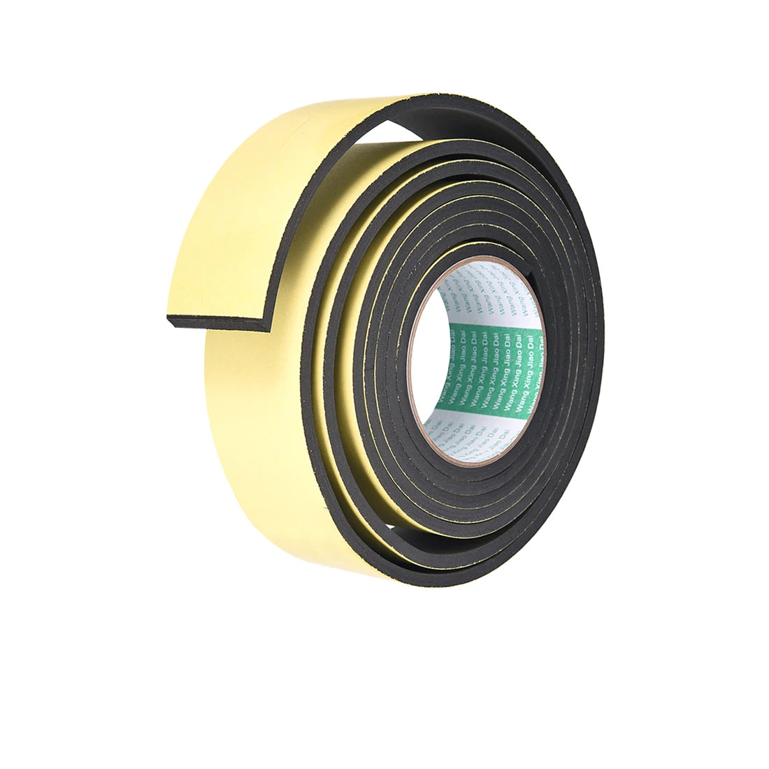 Uxcell 2 Stück Dichtungs-Schaumstoffband, 5–50 mm breit, 1/2/3/5 mm dick, 3/4/5 m lang, selbstklebende Wetterschutzleiste für Fenster- und Türisolierung