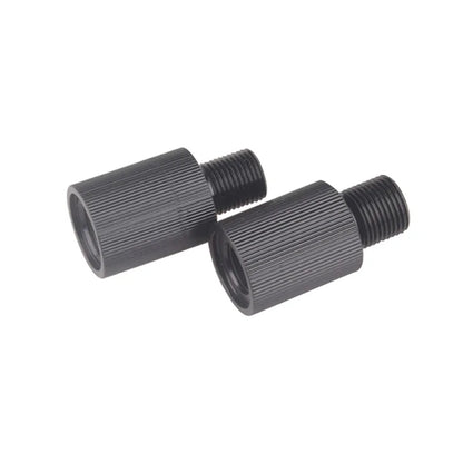 HPA Scuba M18*1.5 zu 5/8-18UNF Schwarz Aluminium Luftflaschenanschluss Konvertierungs-Gewindeadapter Regler CO2 Station Zubehör