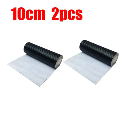 1-4 stücke Carbon Faser Automotive Klebeband Rolle Matte Schwarz Schutz Auto Film Selbst-Klebe Film Vinyl auto Film Zubehör