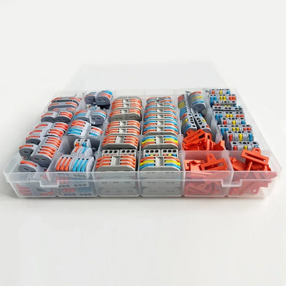 Schnelle elektrische stecker universal kompakte push-in leiter spl verdrahtung kabel stecker stumpf klemmen block AWG28-12