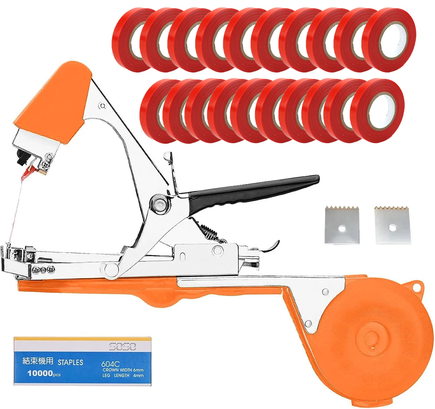 Pflanze Zweig Hand Bindung Bindemaschine Garten Pflanzen Bindemaschine Hackfleisch Gemüse Band Werkzeug Tapener Gartengeräte
