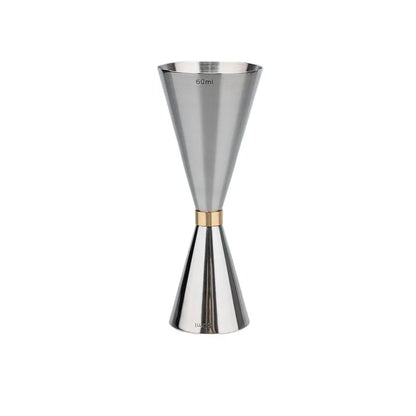Edelstahl-Cocktail-Jigger, 30/60 ml, doppelseitiger Messbecher, Barkeeper, Werkzeug, Bar-Zubehör, Gold, Silber, Kupfer, 20/40 ml Becher