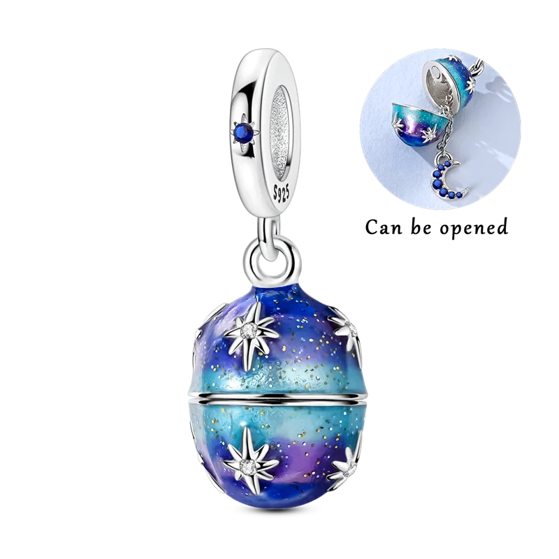 Charms aus 925er-Sterlingsilber, Baum des Lebens, Perlen, Kürbiskopf, Liebesherz, baumelnd, passend für Original-Armbänder, Halsketten, DIY-Modeschmuck