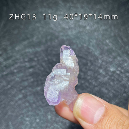 Naturstein Amethyst Skelett Kristall Cluster Mineralprobe Quarz Rohgestein Dekoration Rau poliert Heilung Geschenk
