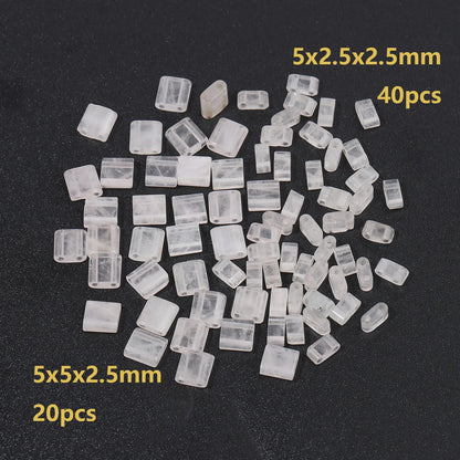 Naturstein Zwei Loch Perlen Doppellöcher Tigerauge Sediment Jaspis Rechteck Perlen für Handarbeit DIY Böhmen Armband Schmuck