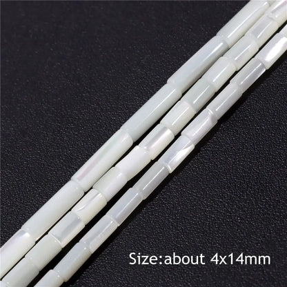 Natürliche weiße Perlmutt-Muschelperlen, Rondelle-Herz, ovale runde Süßwasser-Muschelperlen für die Schmuckherstellung, 38,1 cm pro Strang