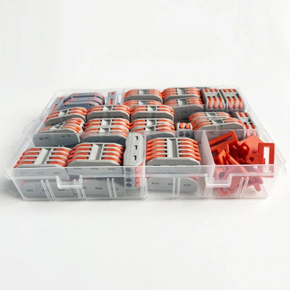 Schnelle elektrische stecker universal kompakte push-in leiter spl verdrahtung kabel stecker stumpf klemmen block AWG28-12