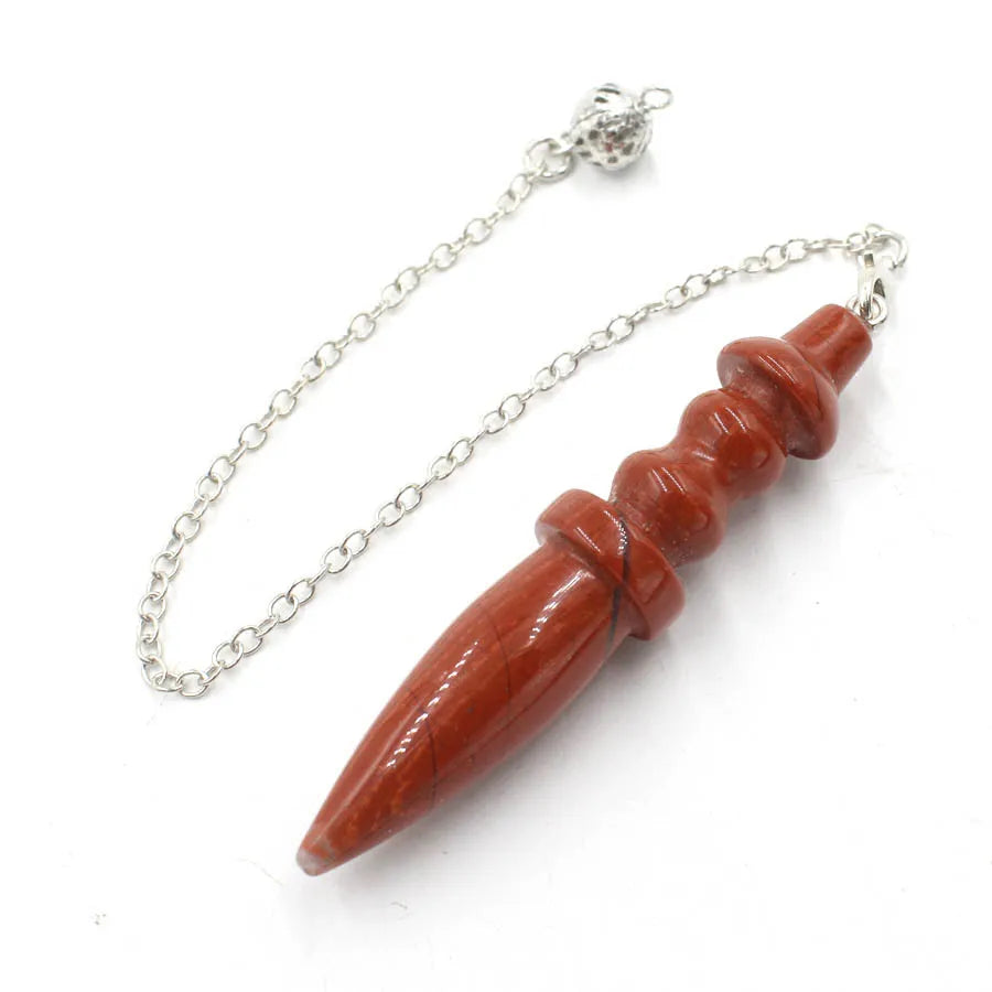Naturstein heilsteine Anhänger ägyptischen Kristall Pendel für Weissagung Wünschelrute Reiki rosa klar Quarz Amethysten obsidian rosenquarzschwarz Onyx Pendel edelstein anhänger kristall anhänger amulett x130