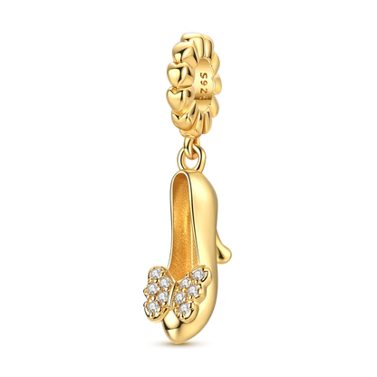 Golden Series Charms aus 925er-Sterlingsilber, zu öffnender Wal-Schmetterlings-Sonnen-Anhänger, CZ-Zirkon, passend für Original-Armbänder, DIY-Schmuck