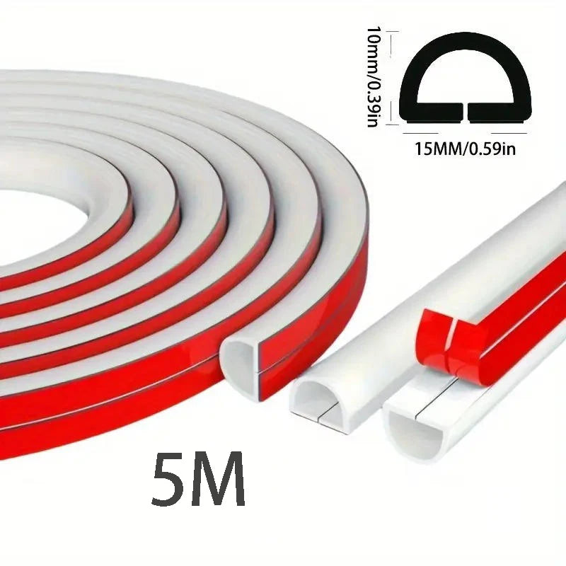 1 Rolle 300 cm Kabelmanagement-Hülle - Selbstklebende PVC-Kabelabdeckung für Wand & Boden, Isolierte Kabelabdeckung